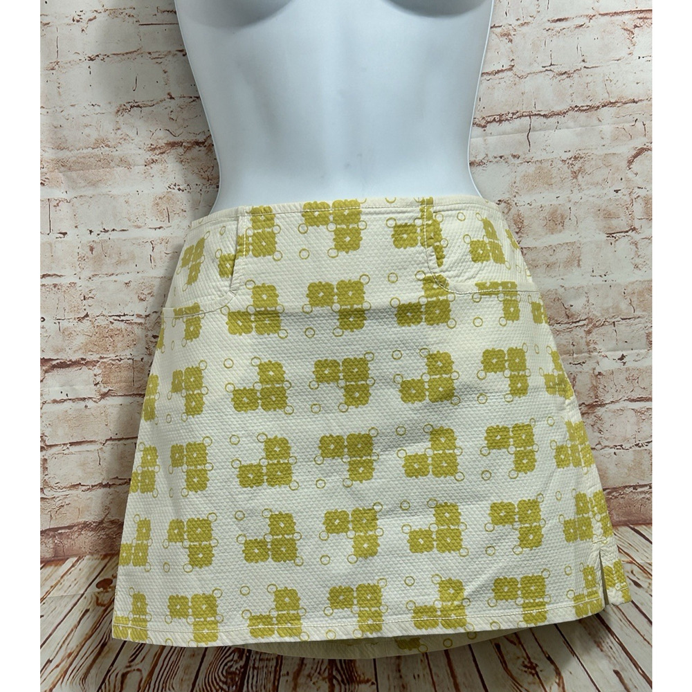 Max Studio A-Line Mini Skirt Sz 0 Mod Retro 60's Inspired Short Textured
